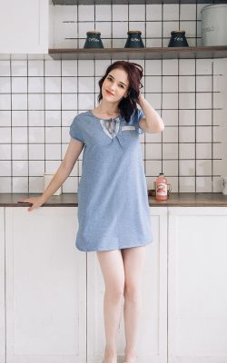 Đầm ngủ BLUE MELANGE